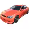 ModeloDrive FRP MSV Wide Body 40mm Fender Flares (front) 4pc > Lexus IS300 2000-2005> 4dr - Image 33