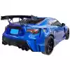 ModeloDrive FRP BLIT Wide Body 60mm Fender Flares (rear) > Toyota 86 2017-2020 - Image 9