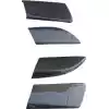 ModeloDrive Carbon Fiber TART Accessories Rear Fins Diffuser > Porsche 911 (996) 1999-2004 - Image 2