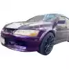 ModeloDrive FRP VOLT Wide Body Flares (front) > Mitsubishi Evolution EVO8 EVO9 2003-2006 - Image 2