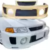 ModeloDrive FRP EVO5 Wide Body Front Bumper > Mitsubishi Evolution EVO5 EVO6 1998-2001 - Image 1