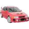 ModeloDrive FRP EVO5 Wide Body Front Bumper > Mitsubishi Evolution EVO5 EVO6 1998-2001 - Image 8