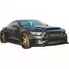 ModeloDrive FRP RTSS Wide Body Front Bumper 2pc > Ford Mustang 2015-2017 - Image 4