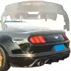 ModeloDrive FRP RTSS Wide Rear Bumper 3pc > Ford Mustang 2015-2017 - Image 1