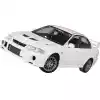 ModeloDrive FRP EVO6 Wide Body Front Bumper > Mitsubishi Evolution EVO5 EVO6 1998-2001 - Image 3