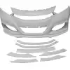 ModeloDrive FRP BALS V2 Front Bumper > Honda HR-V 2016-2018 - Image 6