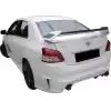 ModeloDrive FRP GALX Rear Bumper > Toyota Yaris 2007-2011 > 4dr Sedan - Image 2