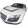 ModeloDrive FRP PPRZ Wide Body Front Bumper > Audi R8 2008-2015 - Image 3