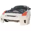 ModeloDrive FRP LBPE SE Wide Body Front Bumper w Canards > Nissan GT-R GTR R35 2009-2016 - Image 3