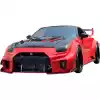 ModeloDrive FRP LBPE SE Wide Body Front Bumper w Canards > Nissan GT-R GTR R35 2009-2016 - Image 19