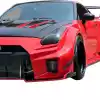 ModeloDrive FRP LBPE SE Wide Body Fenders (front) > Nissan GT-R GTR R35 2009-2016 - Image 13