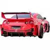 ModeloDrive FRP LBPE SE Wide Body Rear Diffuser > Nissan GT-R GTR R35 2009-2016 - Image 6