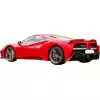 ModeloDrive Partial Carbon Fiber MDES Rear Bumper w Diffuser > Ferrari 488 GTB F142M 2016-2019 - Image 7