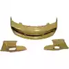 ModeloDrive FRP TART Front Bumper 3pc > Porsche Boxster 987 2005-2008 - Image 9