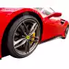 ModeloDrive Partial Carbon Fiber MDES Side Skirts > Ferrari 488 GTB F142M 2016-2019 - Image 4