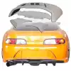 ModeloDrive FRP VAR Rear Bumper w Diffuser 4pc > Toyota Supra JZA80 1993-1998 - Image 4