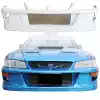 ModeloDrive FRP LS WRC 98 Front Bumper w Caps 3pc > Subaru Impreza (GC8) 1993-2001 > 2/4dr - Image 1