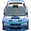 ModeloDrive FRP LS WRC 98 Front Bumper w Caps 3pc > Subaru Impreza (GC8) 1993-2001 > 2/4dr - Image 2