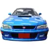 ModeloDrive FRP LS WRC 98 Front Bumper w Caps 3pc > Subaru Impreza (GC8) 1993-2001 > 2/4dr - Image 3