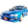 ModeloDrive FRP LS WRC 98 Front Bumper w Caps 3pc > Subaru Impreza (GC8) 1993-2001 > 2/4dr - Image 4