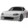 ModeloDrive FRP GVAR Front Bumper > Mazda Miata NB1 1998-2000 - Image 2