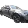 ModeloDrive Carbon Fiber VP Wide Body Flares (front) > BMW 3-Series F30 2012-2018 > 4dr Sedan - Image 2