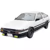 OEREP Steel OER Fender (LEFT FRONT FENDER) > Toyota Corolla AE86 Trueno 1984-1987 - Image 2