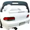 VSaero FRP SYM Rear Bumper for Subaru Impreza GC8 1993-2001 > 2/4dr - Image 1