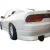 VSaero FRP MSPO Wide Body Fenders (rear) w Gas Cap 50mm for Nissan 240SX 1989-1994 > 3dr Hatch - Image 3