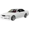 VSaero FRP TRAU Early Side Skirts for Toyota Chaser JZX100 1996-1998 - Image 3