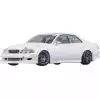 VSaero FRP URA vL Front Bumper for Toyota Chaser JZX100 1996-2000 - Image 15