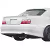 VSaero FRP URA vL Rear Bumper for Toyota Chaser JZX100 1996-2000 - Image 1