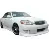 VSaero FRP FKON Front Bumper for Toyota Mark II JZX110 2000-2007 - Image 2