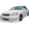 VSaero FRP FKON Front Bumper for Toyota Mark II JZX110 2000-2007 - Image 4