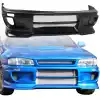 VSaero FRP DLUC Front Bumper for Subaru Impreza GC8 1993-2001 > 2/4/5dr - Image 1