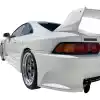 VSaero FRP TRDE Wide Body Fenders (rear) w Gas Cap 3pc for Toyota MR2 SW20 1991-1995 - Image 4