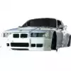 VSaero FRP RIEG DTM Wide Body Front Bumper for BMW 3-Series 325i 328i E36 1992-1998 > 2dr Coupe - Image 6