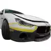 VSaero FRP WAL Front Lip Valance for Maserati Ghibli 2013-2017 - Image 3