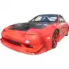 VSaero FRP VERT RIG Wide Body Front Bumper for Nissan 240SX 1989-1994 > 3dr - Image 22