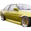 VSaero FRP ORI Wide Body Fenders (rear) 40mm > Toyota Corolla AE86 1984-1987 > 2dr Coupe - Image 4