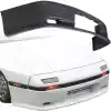 VSaero FRP MARI Tri Wide Body Front Lip Valance for Mazda RX-7 FC3S 1986-1992 - Image 1