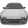 VSaero FRP MARI Tri Wide Body Front Lip Valance for Mazda RX-7 FC3S 1986-1992 - Image 4