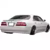 VSaero FRP JD Rear Bumper for Infiniti Q45 Y33 Cima 1997-2001 - Image 3