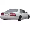 VSaero FRP JD Rear Bumper for Infiniti Q45 Y33 Cima 1997-2001 - Image 9