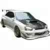 VSaero FRP LSPO WRC Wide Body Fenders (front) (new mold) for Subaru Impreza WRX 2004-2005 > 4/5dr - Image 2