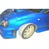 VSaero FRP LSPO WRC Wide Body Fenders (front) (new mold) for Subaru Impreza WRX 2004-2005 > 4/5dr - Image 12