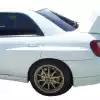 VSaero FRP LSPO WRC Wide Body Tapered Fender Flares (rear) 5pc for Subaru Impreza WRX 2002-2007 > 4dr Sedan - Image 2