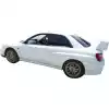 VSaero FRP LSPO WRC Wide Body Tapered Fender Flares (rear) 5pc for Subaru Impreza WRX 2002-2007 > 4dr Sedan - Image 3