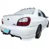 VSaero FRP LSPO WRC Wide Body Tapered Fender Flares (rear) 5pc for Subaru Impreza WRX 2002-2007 > 4dr Sedan - Image 4