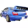 VSaero FRP LSPO WRC Wide Body Tapered Fender Flares (rear) 5pc for Subaru Impreza WRX 2002-2007 > 4dr Sedan - Image 40